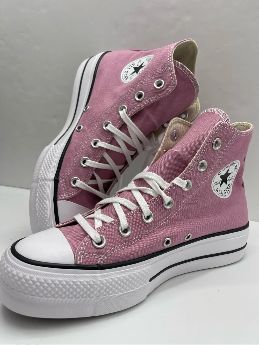 Converse A12954F CAS LIFT HI CLIFFSIDE ROSE/WHITE/BLACK Platform Sneakers